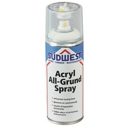 Südwest Acryl All-Grund Spray 400ml Wit