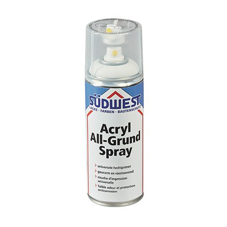 Südwest Acryl All-Grund Spray 400ml Wit