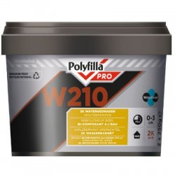 Polyfilla Pro W210 2K Watergedragen Houtvulmiddel 500ml