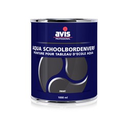 Avis Aqua schoolbordenverf zwart 1 liter